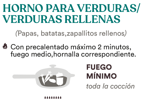 Horno para Verduras <br> Verduras Rellenas